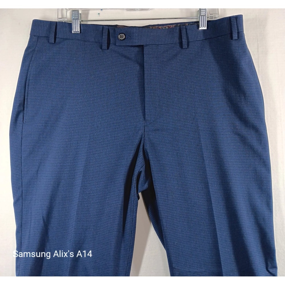 Lauren Ralph Lauren Norton Dress Pants Men Size 36Wx32L Blue Ultra Flex Business